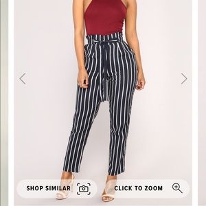 Striped Pants Jacklyn Fashion Nova